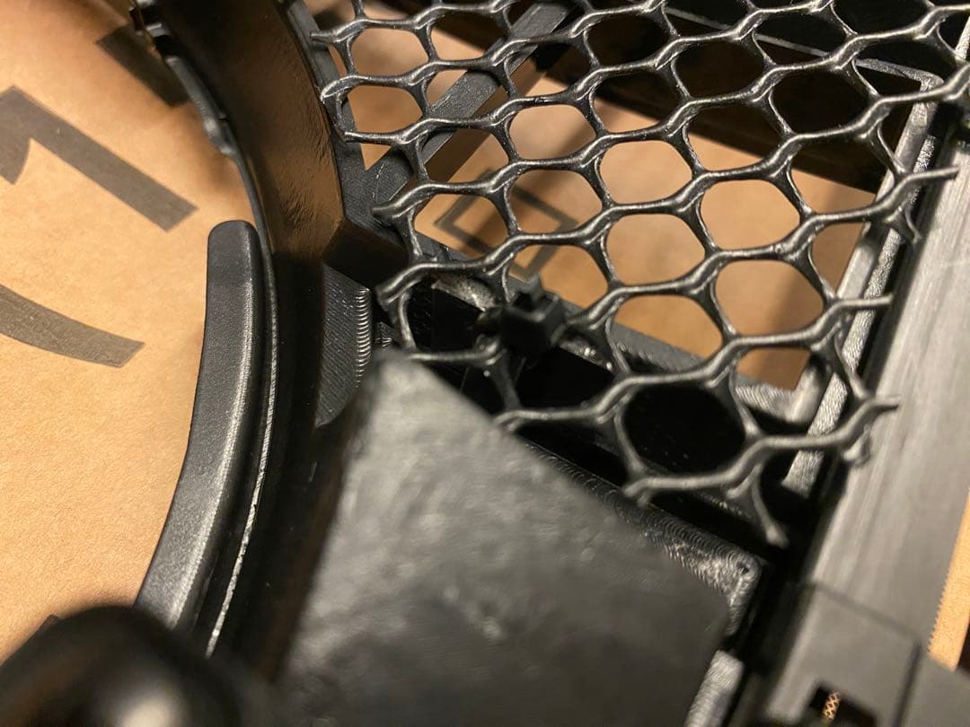 W166/C292 GLE350/GLE43用　パナメリカーナグリル　ブラック