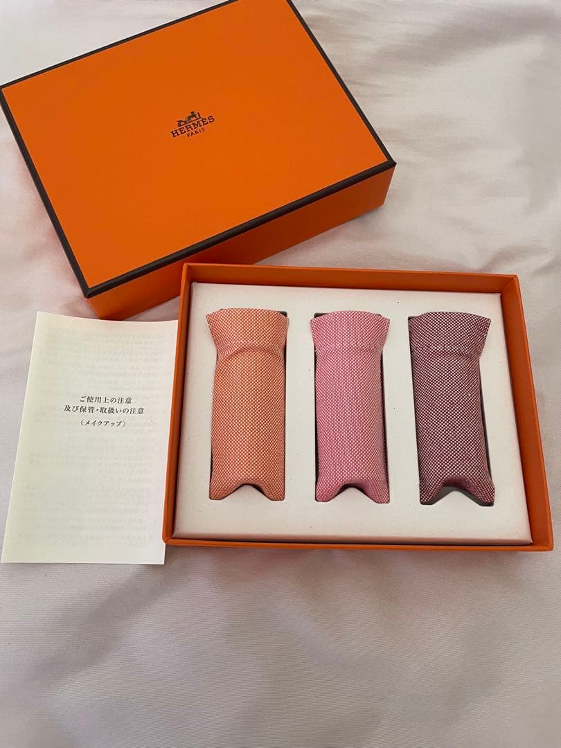【お値下げ中】HERMES ルージュ・エルメス3本セット