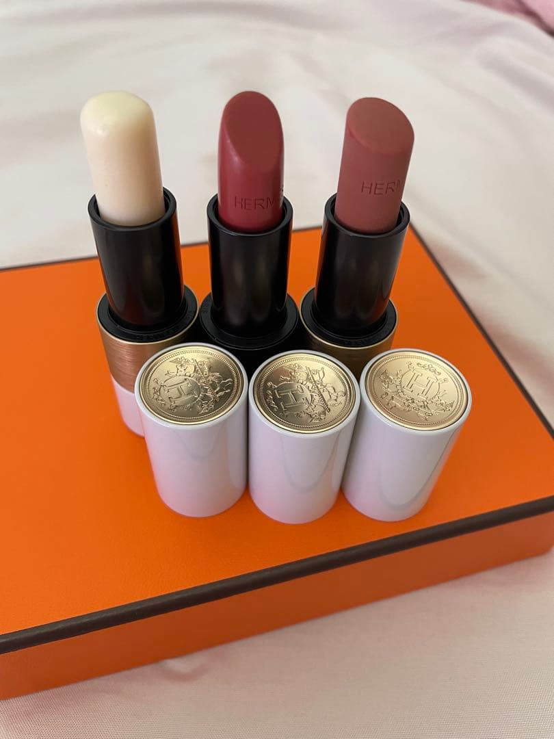 【お値下げ中】HERMES ルージュ・エルメス3本セット