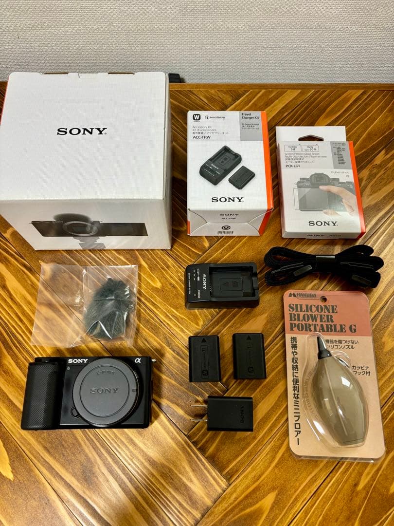 SONY ミラーレスカメラ ZV-E10 予備バッテリー付き