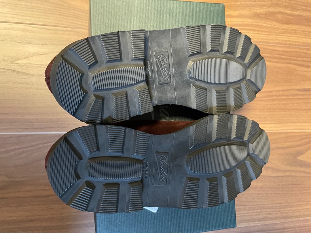 【新品未使用】Paraboot WILLIAM スエード ワインレッド UK6