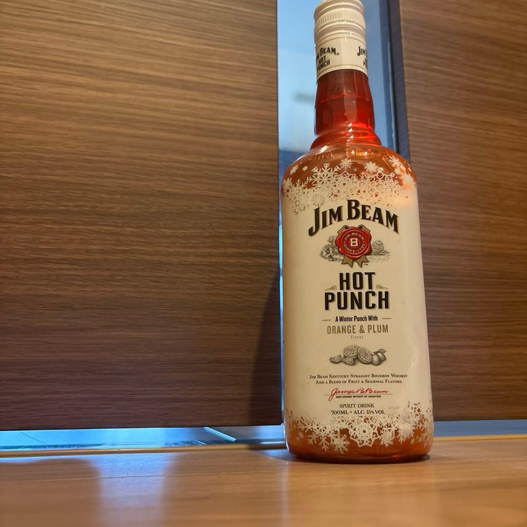 【激レア】ジムビーム　ホットパンチ　ORANGE&PLUM Flavor