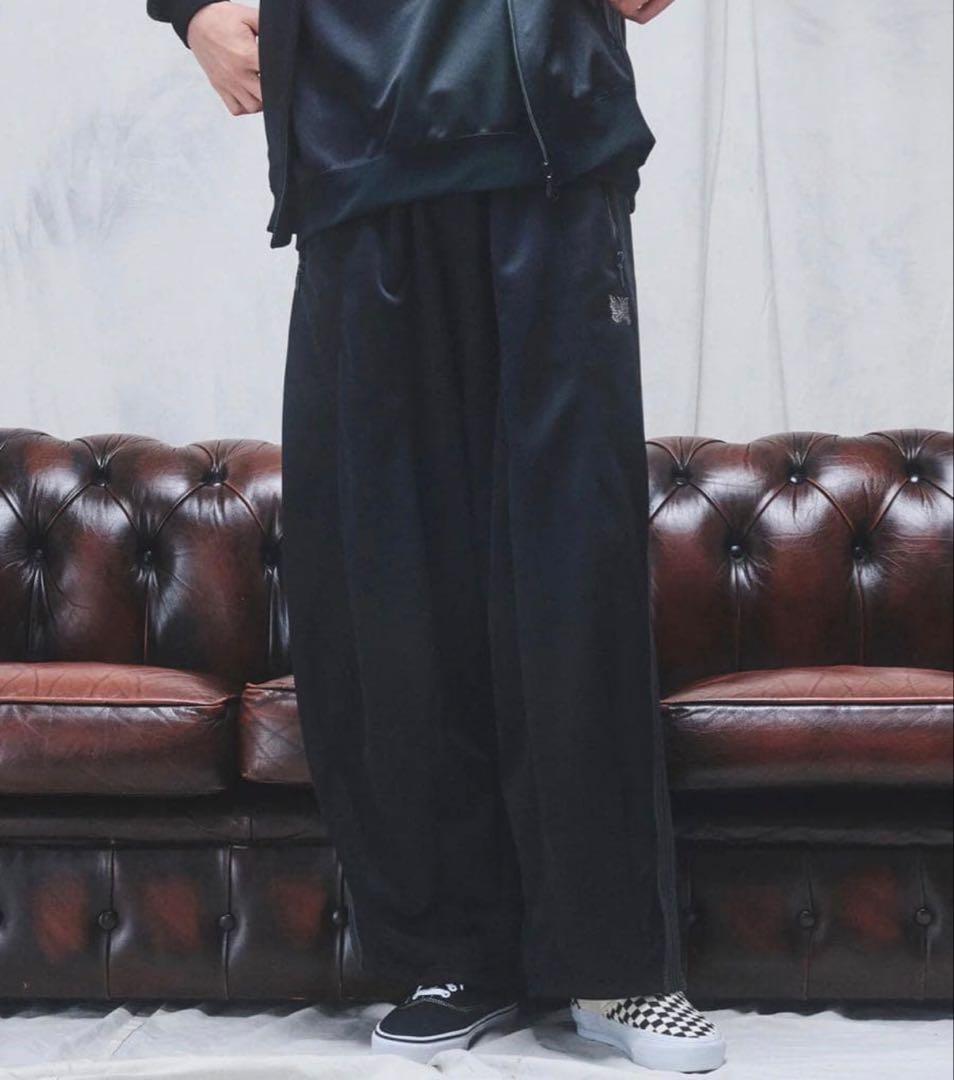 needles LHP トラックパンツ　ヒザデル　H.D ブラック　S