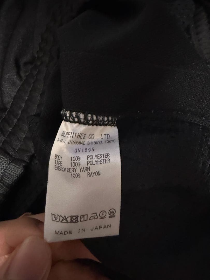 needles LHP トラックパンツ　ヒザデル　H.D ブラック　S