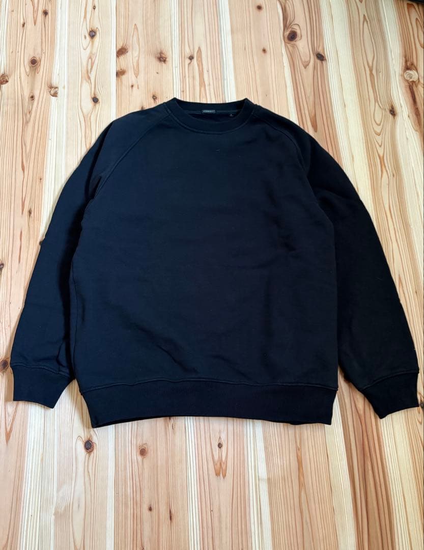 comoli 24aw コットン裏毛クルーネック サイズ3