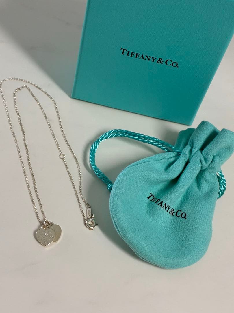 Tiffany & Co. シルバー ハートネックレス