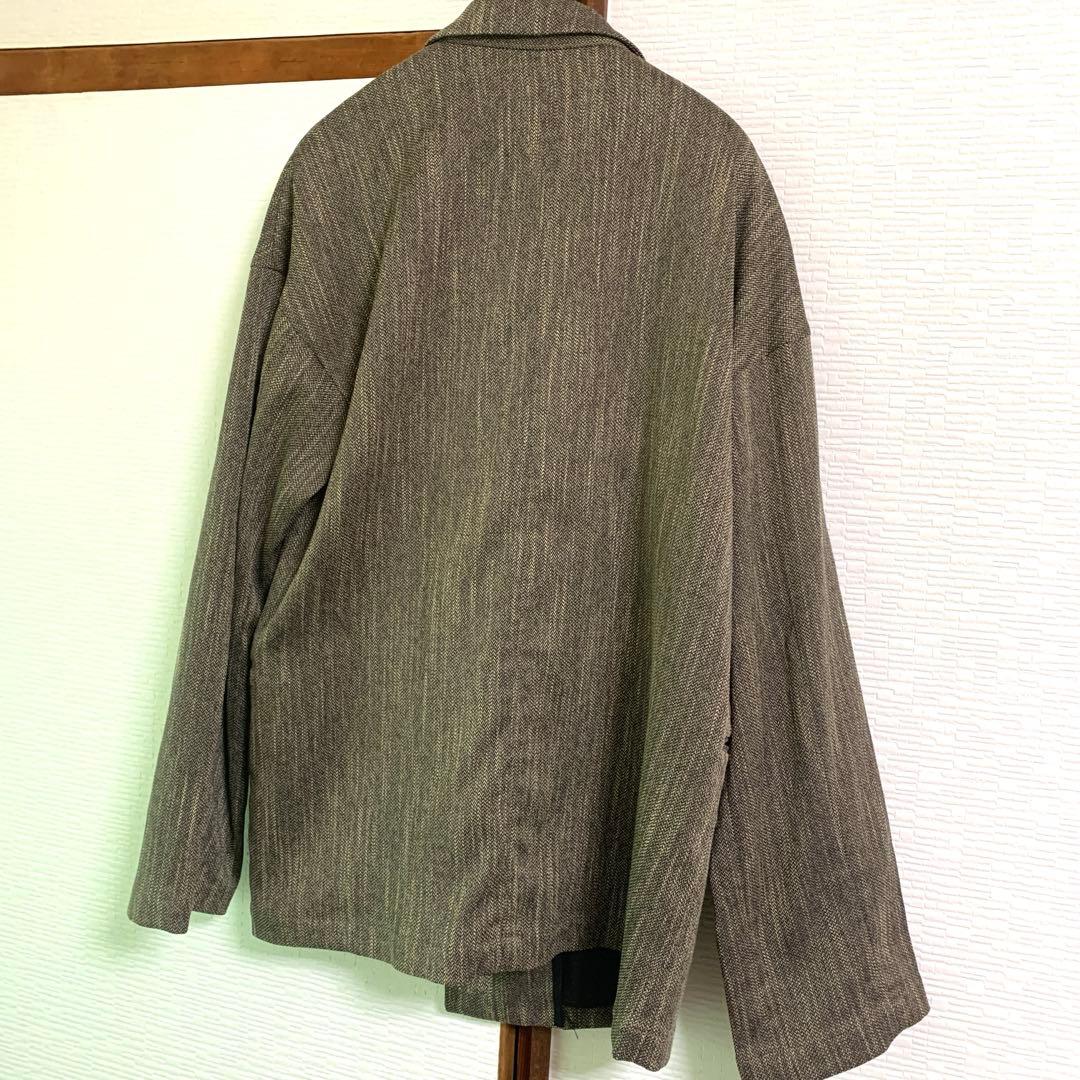 クルーレ crewre ツイーディヘリンボンジャケット