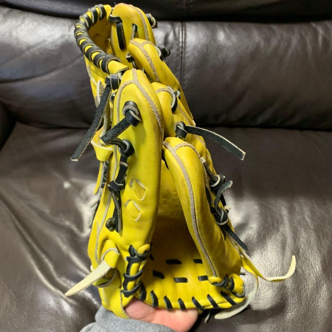 ハイゴールド　己極　軟式外野手用グローブ