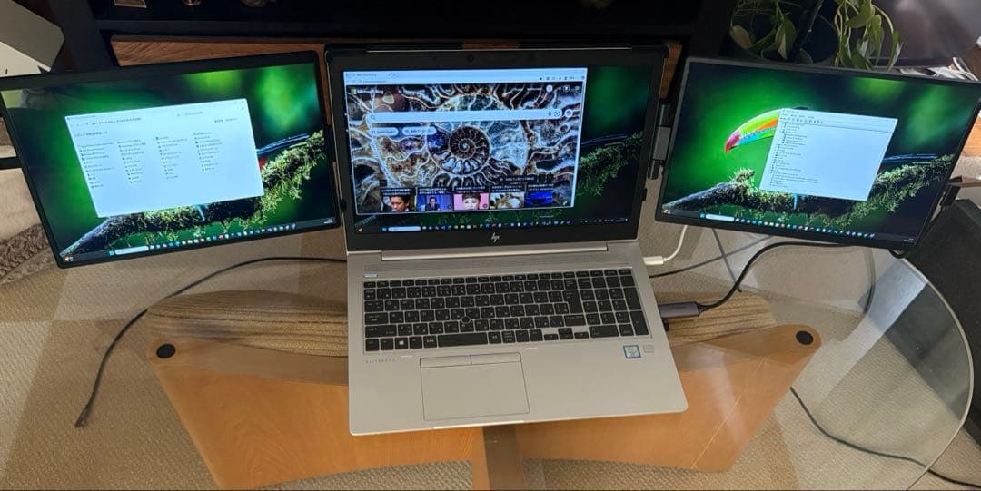 デュアルモニター COSTOSO 14インチ マルチディスプレイ