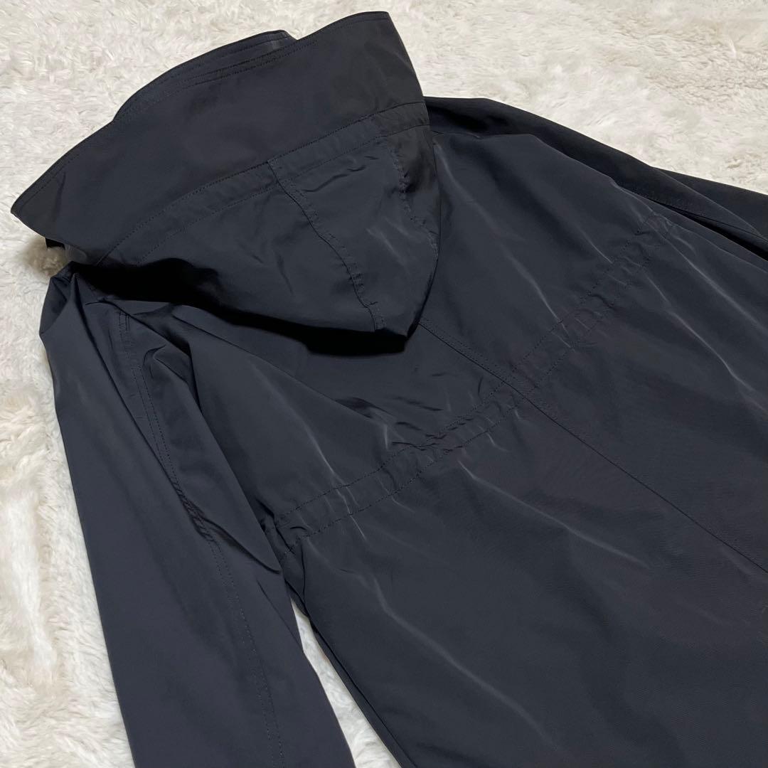 美品　アナイ　コート　ブライトツイル　モッズコート　ブルゾン　ライナー　黒　M