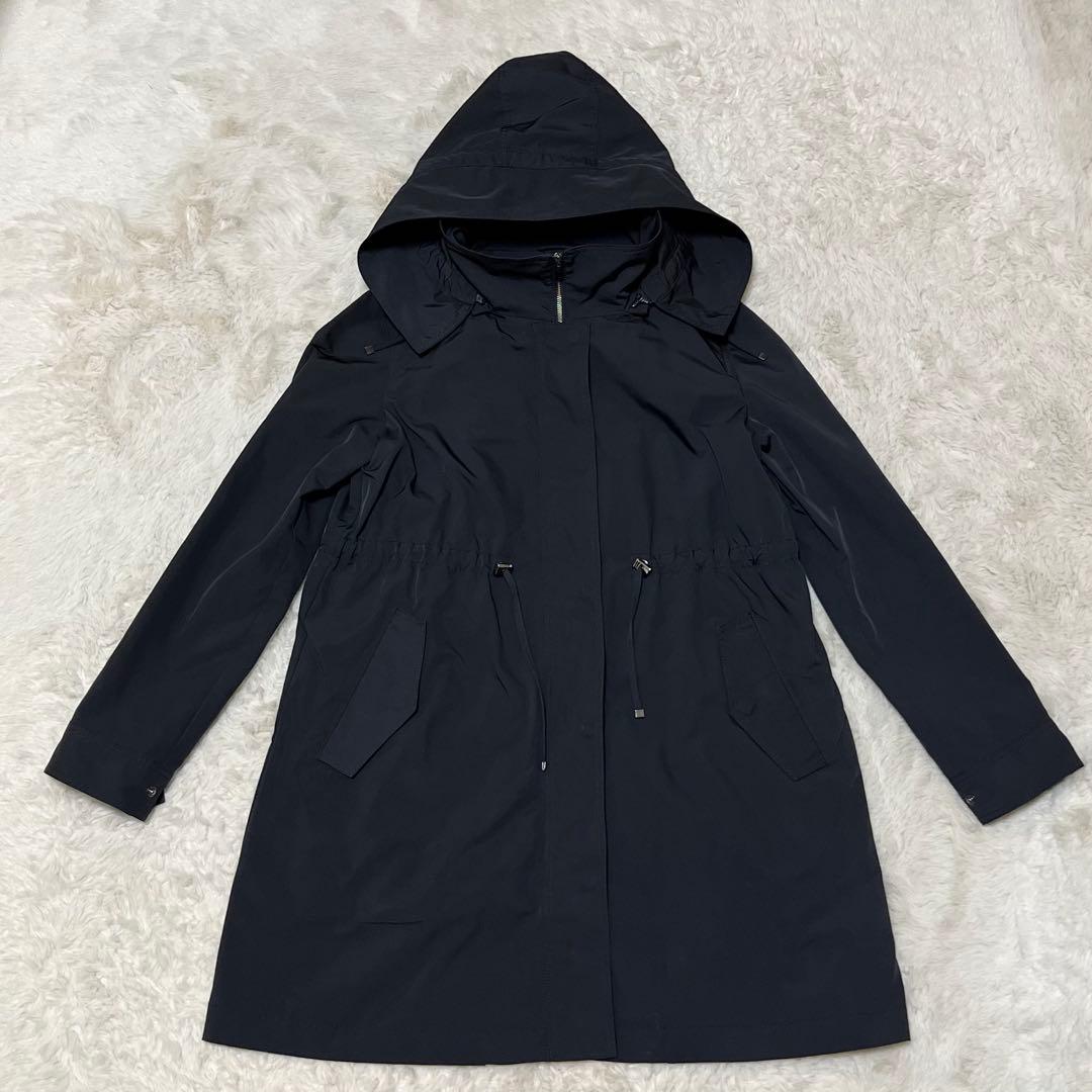 美品　アナイ　コート　ブライトツイル　モッズコート　ブルゾン　ライナー　黒　M