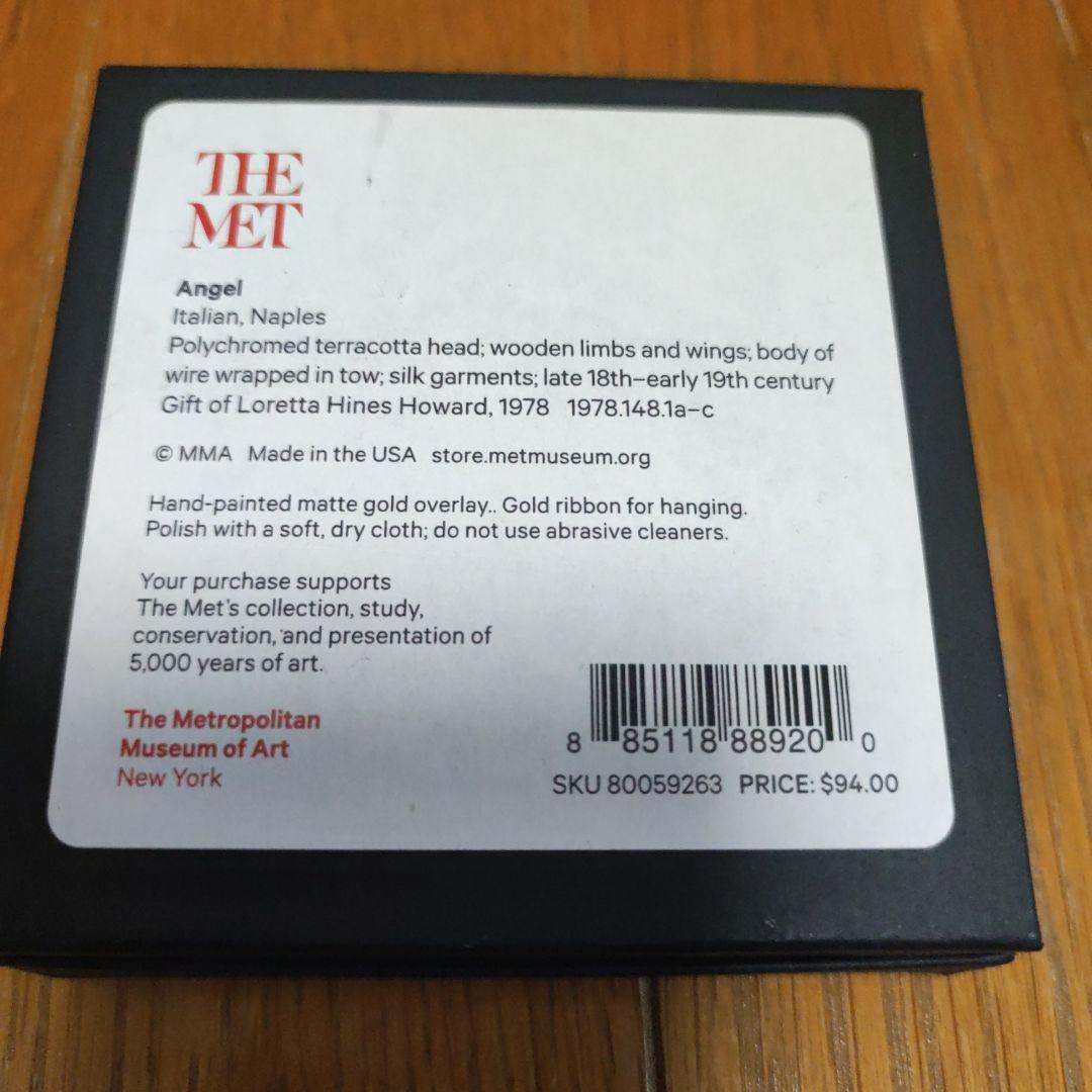 THE MET ニューヨーク 2024年エンジェルツリーオーナメント