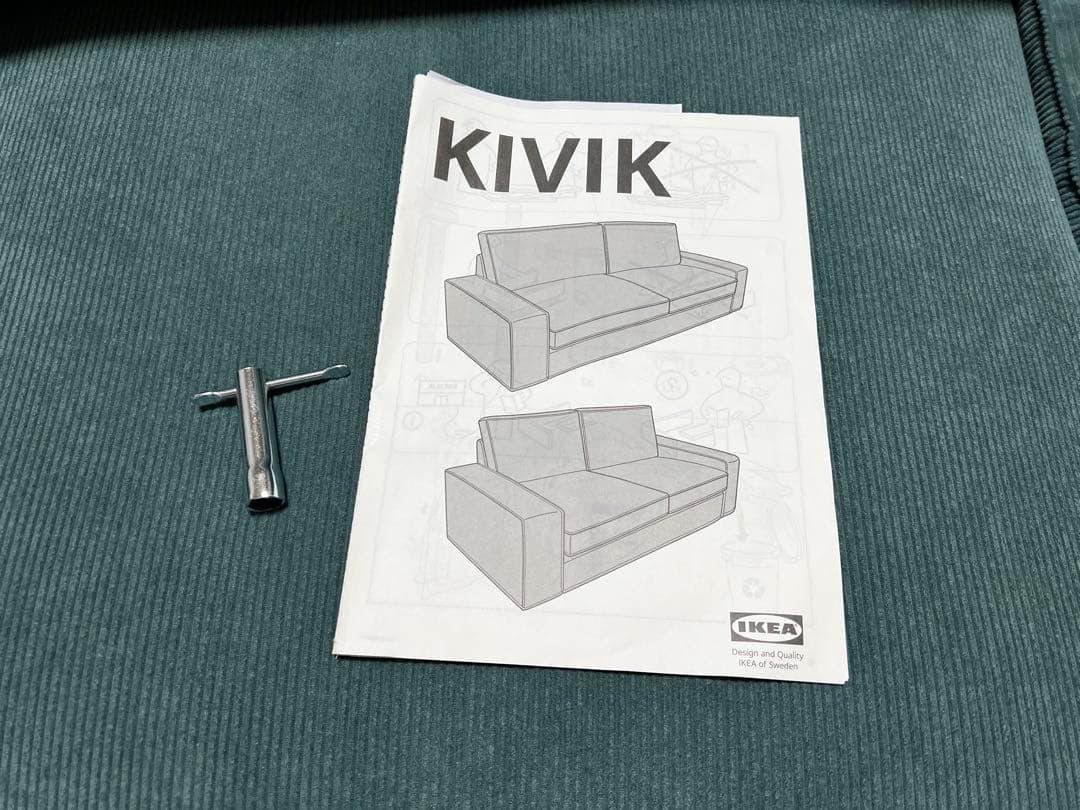 ☆ロコ 【送料込み価格】IKEA ソファ 3人掛け