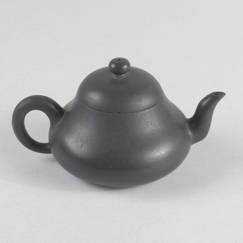 中国　紫砂　朱泥　急須　茶壷　在銘　C　9236