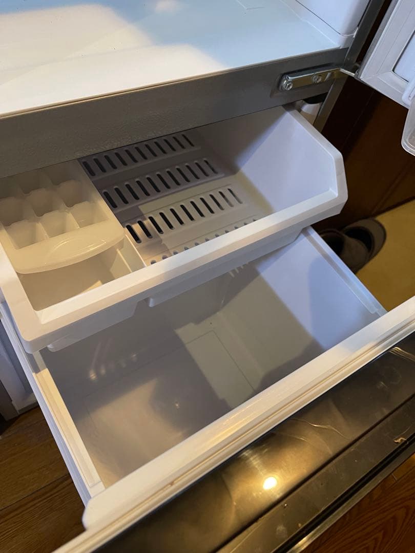 AQUA 冷凍冷蔵庫 AQR-J13M 2022年製 Joshin延長保証付き