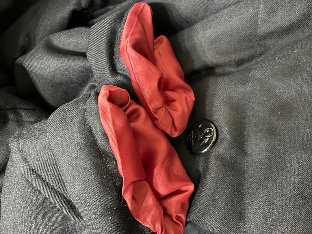 美品　j.press ジェイプレスPコート　ピーコート　ダウン　M ネイビー　紺