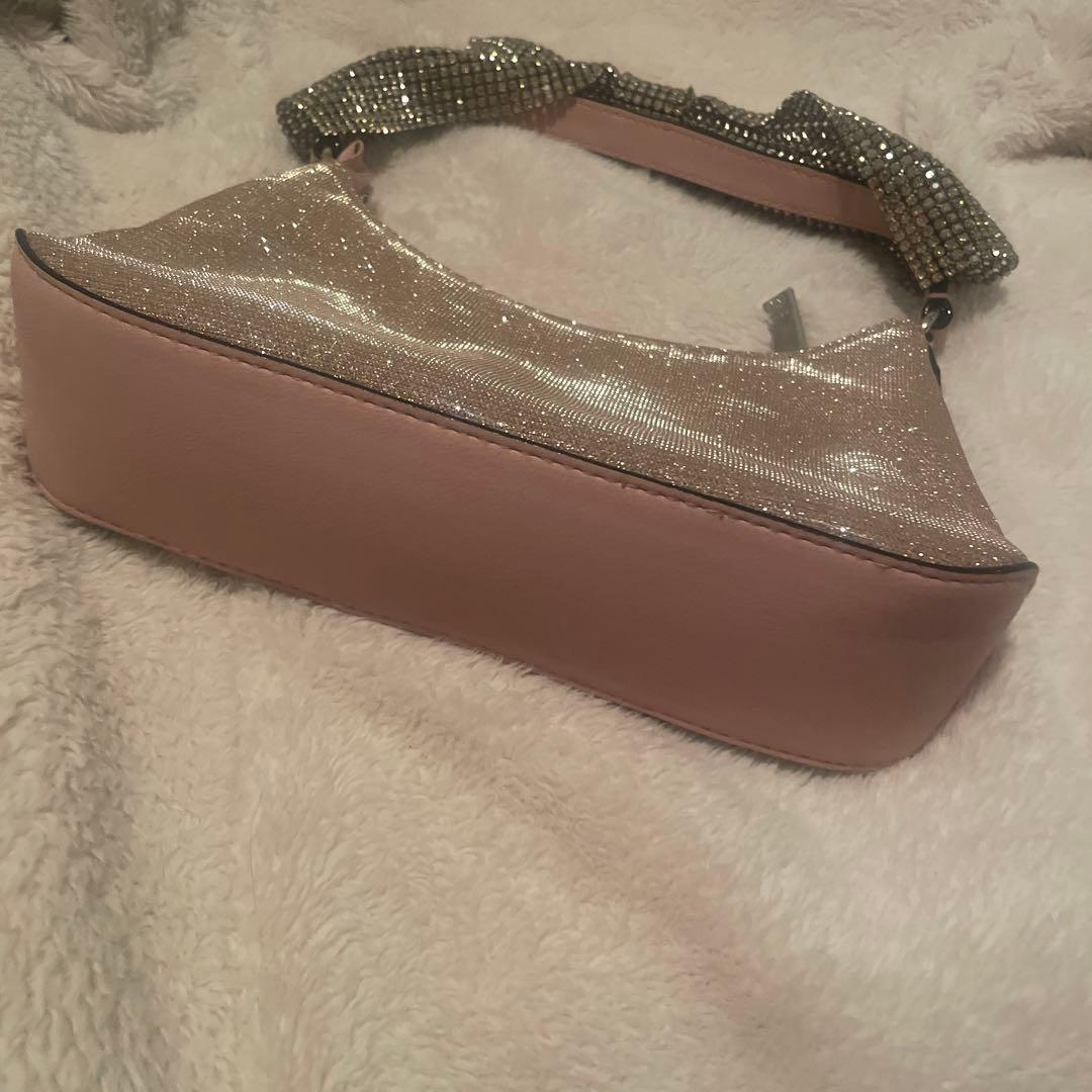 Victoria secretグリッター ピンク ショルダーバッグ