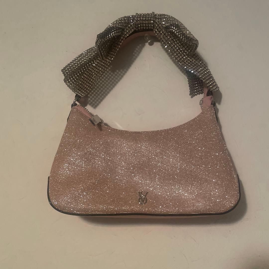Victoria secretグリッター ピンク ショルダーバッグ