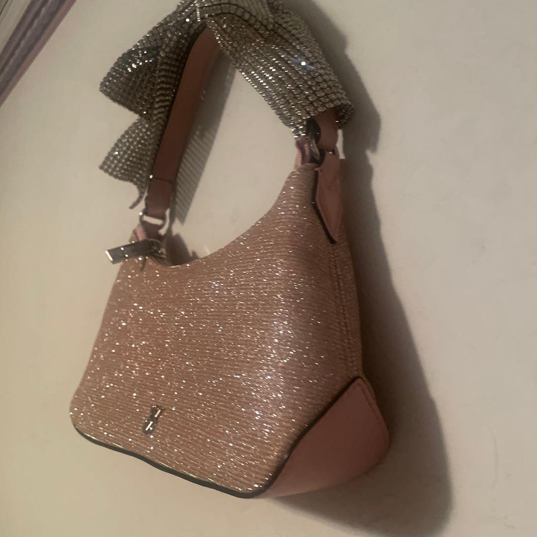 Victoria secretグリッター ピンク ショルダーバッグ
