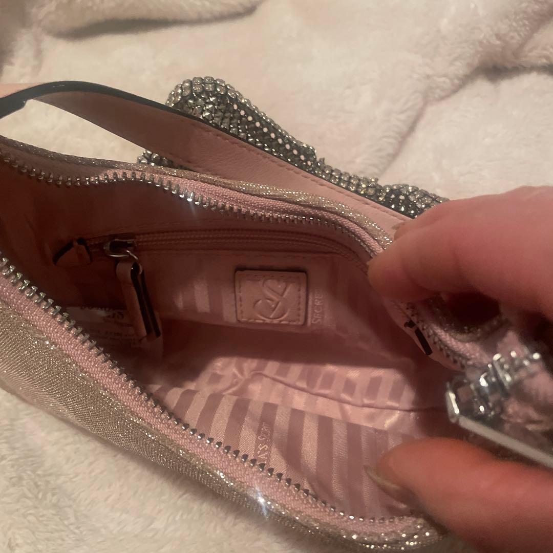 Victoria secretグリッター ピンク ショルダーバッグ