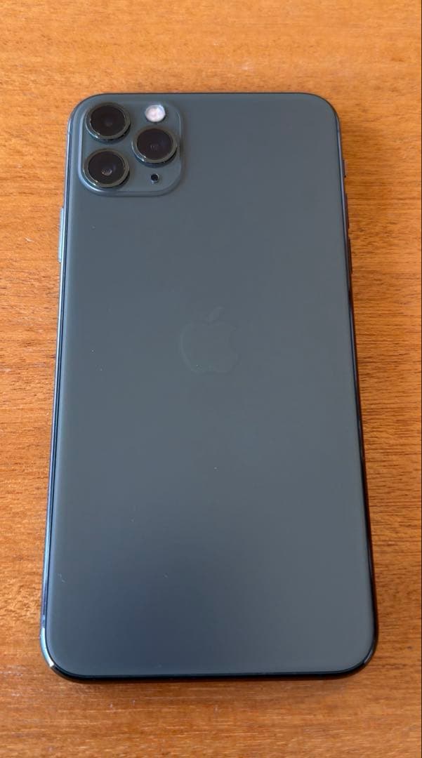 美品‼️iPhone11Pro Max ミッドナイトグリーン256GB