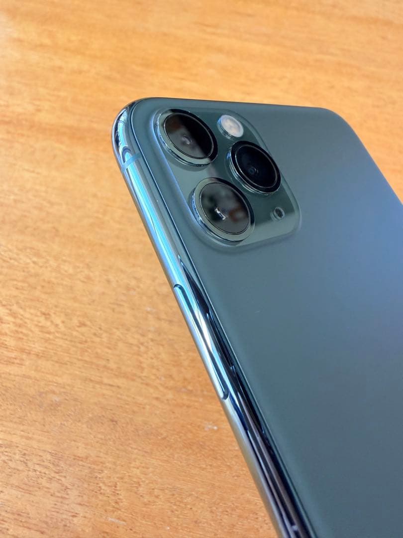 美品‼️iPhone11Pro Max ミッドナイトグリーン256GB