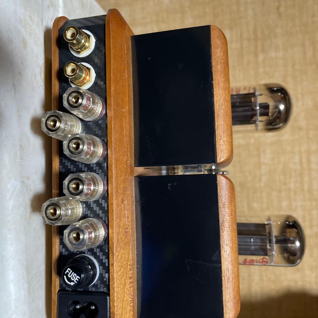 真空管アンプ ウッドカーボンデザイン