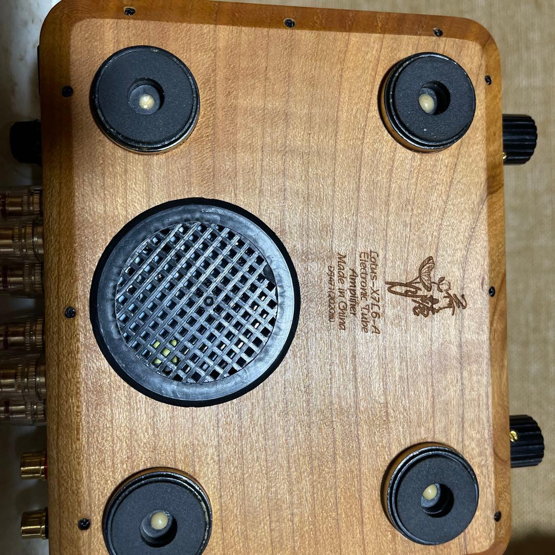 真空管アンプ ウッドカーボンデザイン
