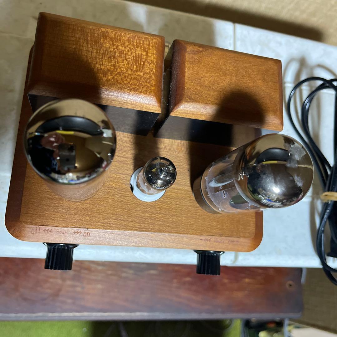 真空管アンプ ウッドカーボンデザイン