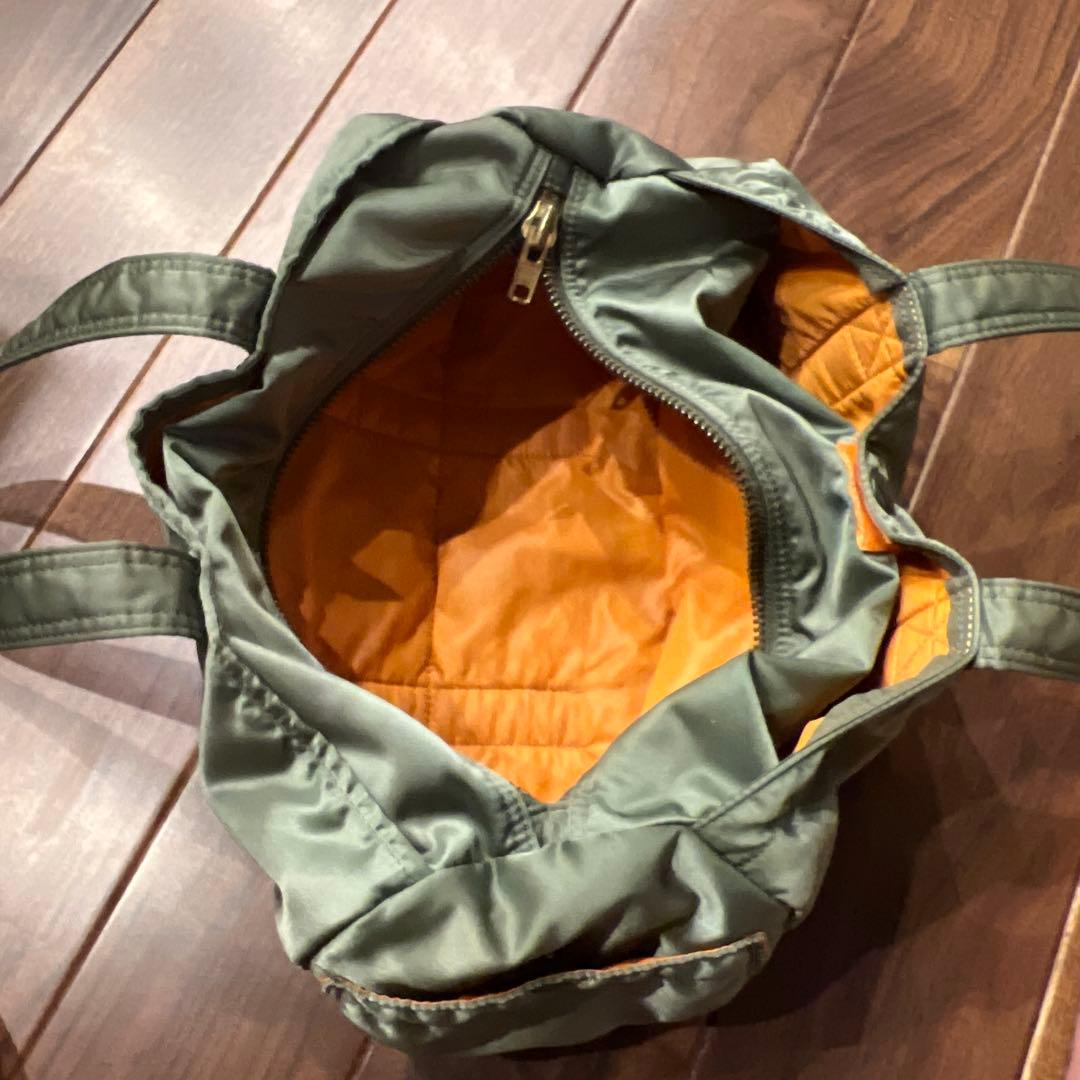 PORTER オリーブグリーン ミニドラムバッグ