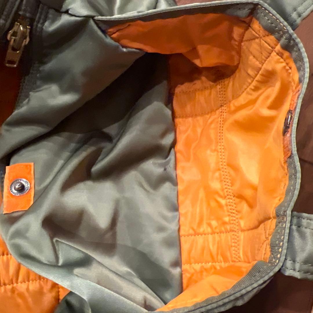 PORTER オリーブグリーン ミニドラムバッグ