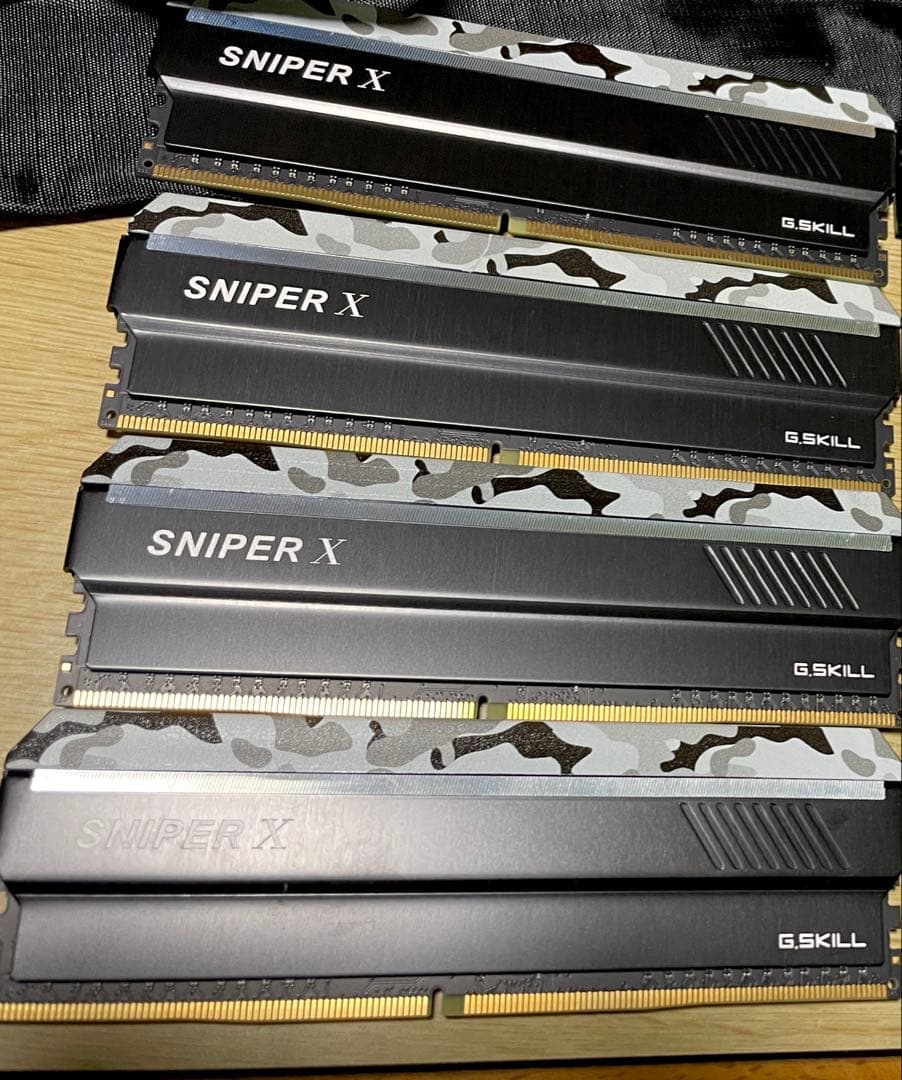 G.SKILL SNIPER X DDR4 32GB (8GB×4) メモリー