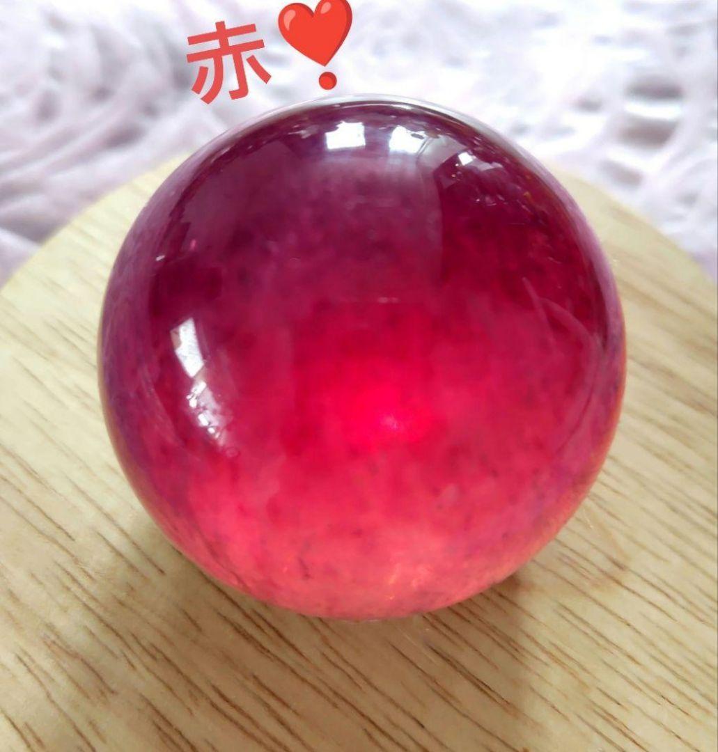 天然石✨ドラキュラフローライト✨マイカ共生 虹ギラギラ ライトで赤になる珍しい子