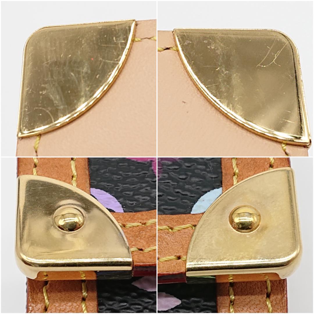 【美品】ルイヴィトン モノグラム・マルチカラー ポルトモネ プラ ケース