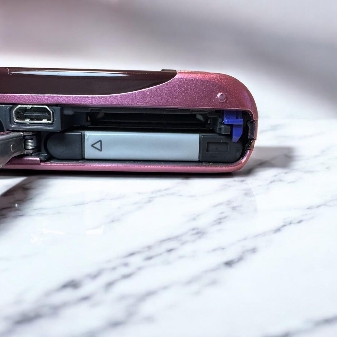 美品☆SONY Cyber-shot WX220 コンパクトデジカメ ピンク