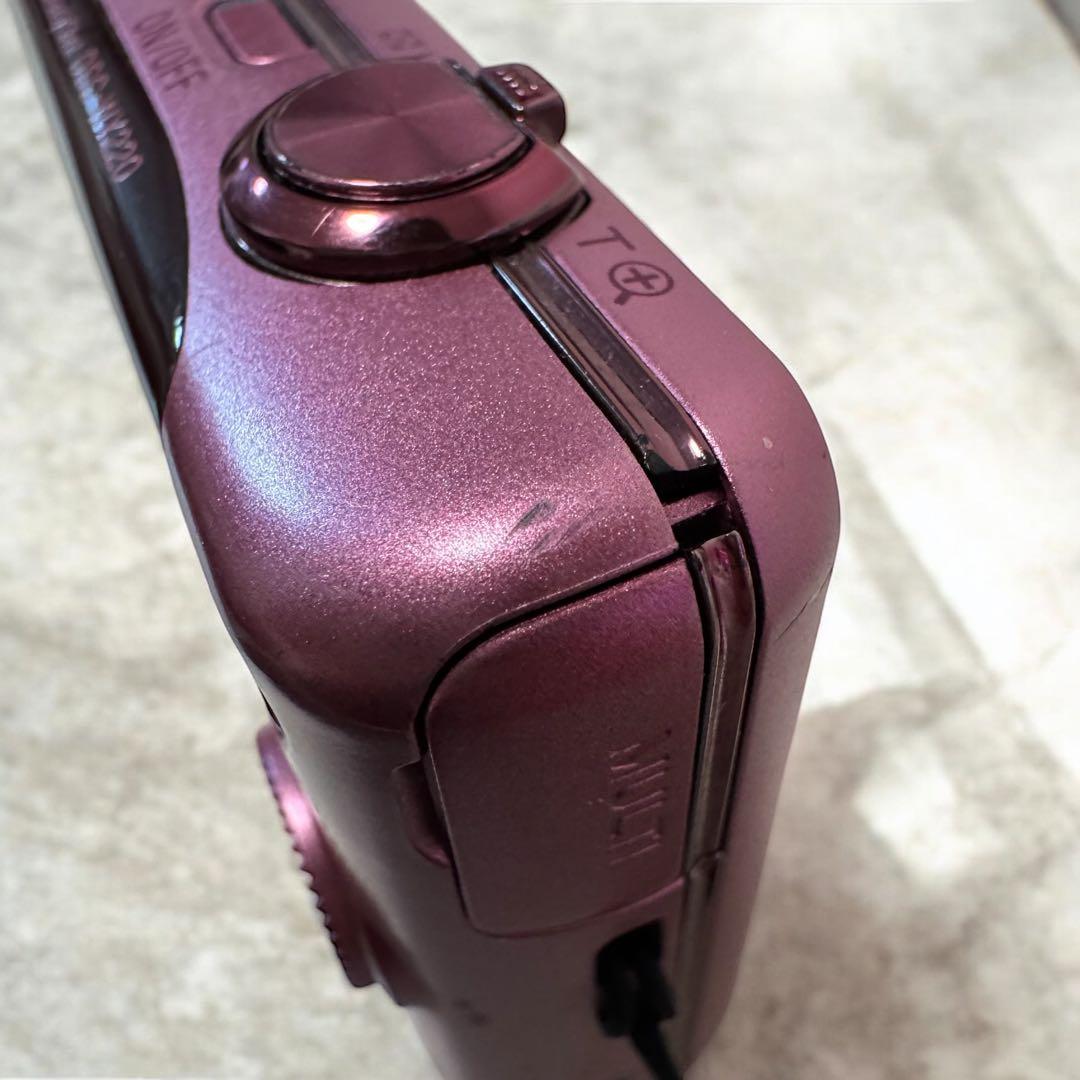 美品☆SONY Cyber-shot WX220 コンパクトデジカメ ピンク