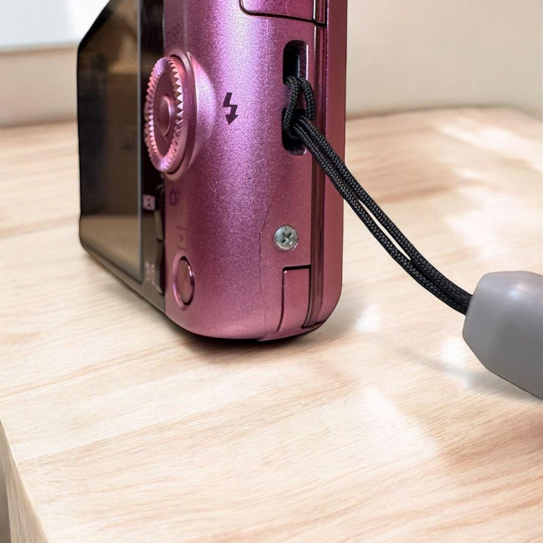 美品☆SONY Cyber-shot WX220 コンパクトデジカメ ピンク