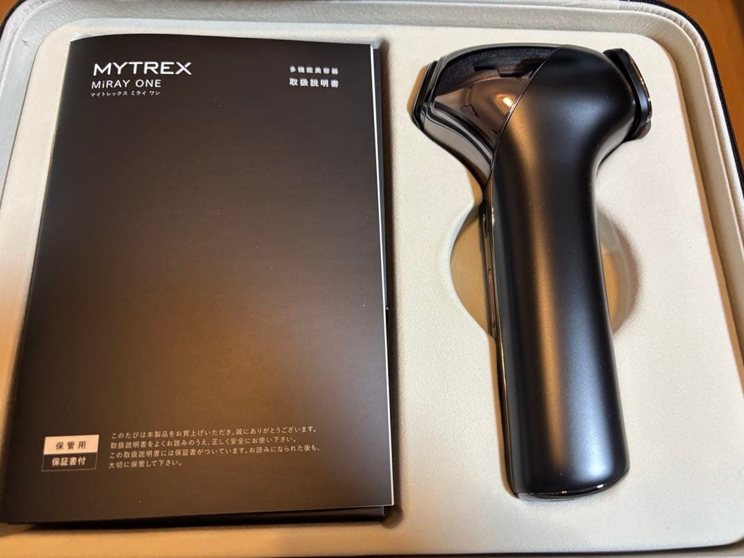 ✨新品未使用✨ MYTREX MiRAY ONE ブラック 美顔器