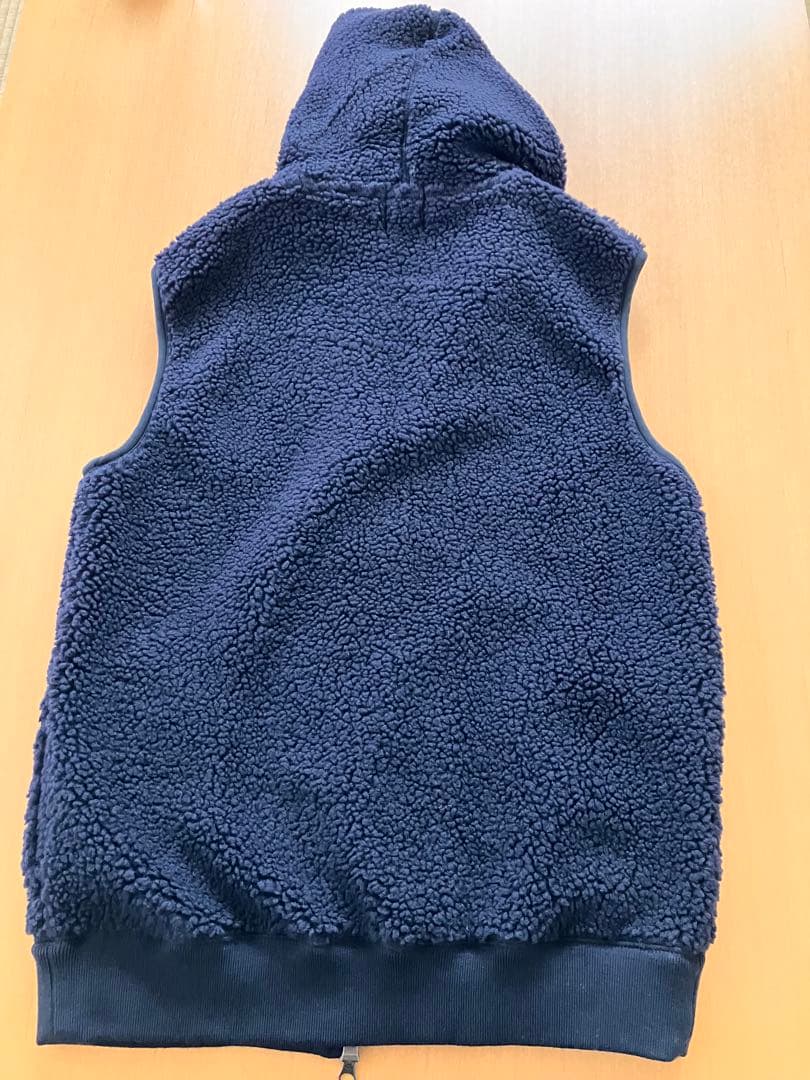 Gymphlex BOA フード付きベスト Lサイズ ネイビー　ジップ