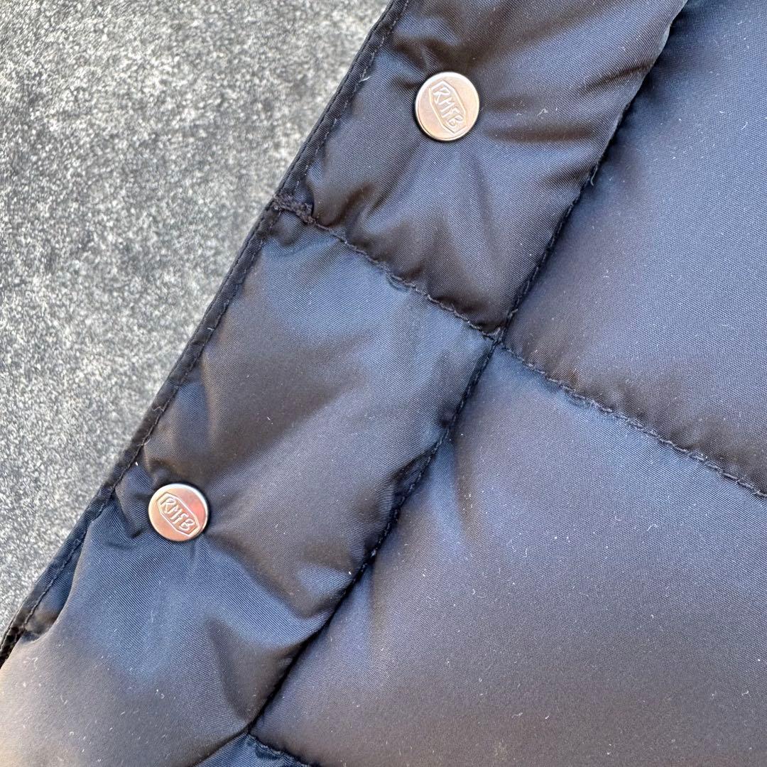 たろう　Rocky Mountain ブラック ダウンベスト 38