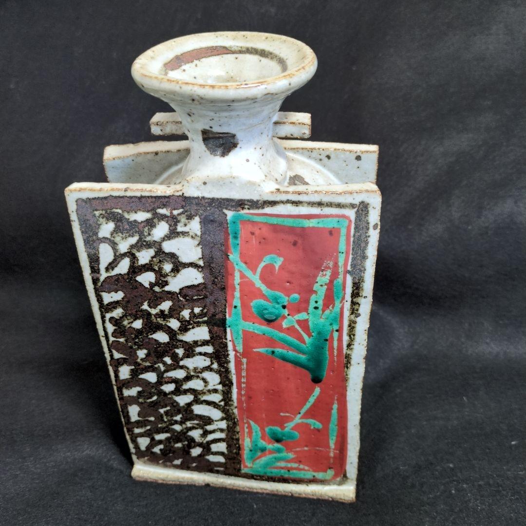 ★希少　 佐藤敏　京焼き　花瓶（箱あり）