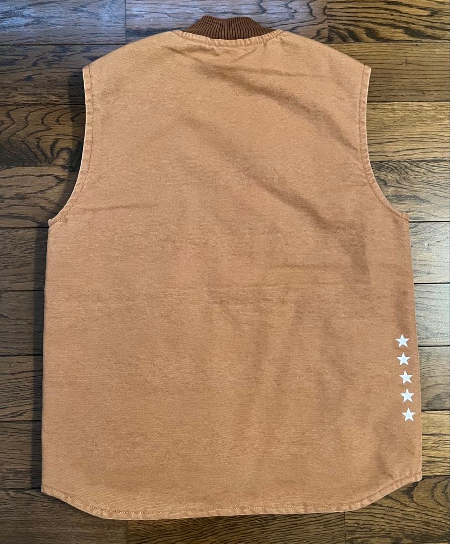 カーハート×フラグメント　ダックベスト　サイズ３