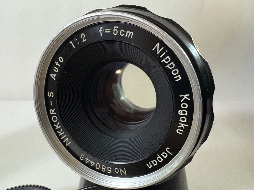 整備済 Nikon nikkor-s auto 5cm f2希少