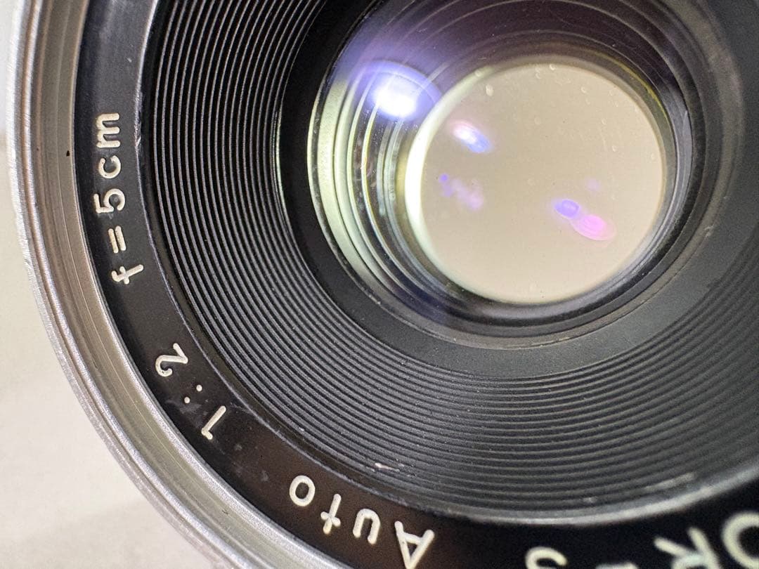 整備済 Nikon nikkor-s auto 5cm f2希少