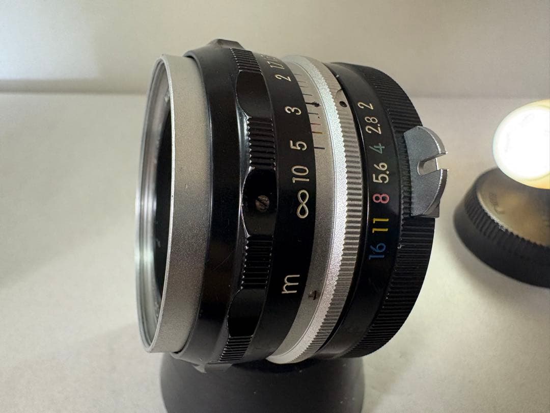 整備済 Nikon nikkor-s auto 5cm f2希少
