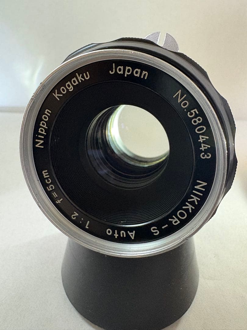 整備済 Nikon nikkor-s auto 5cm f2希少