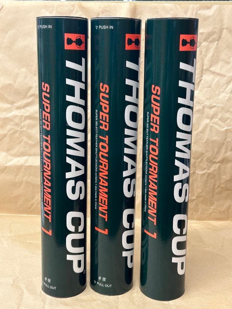THOMAS CUP SUPER TOURNAMENT 1 3本セット