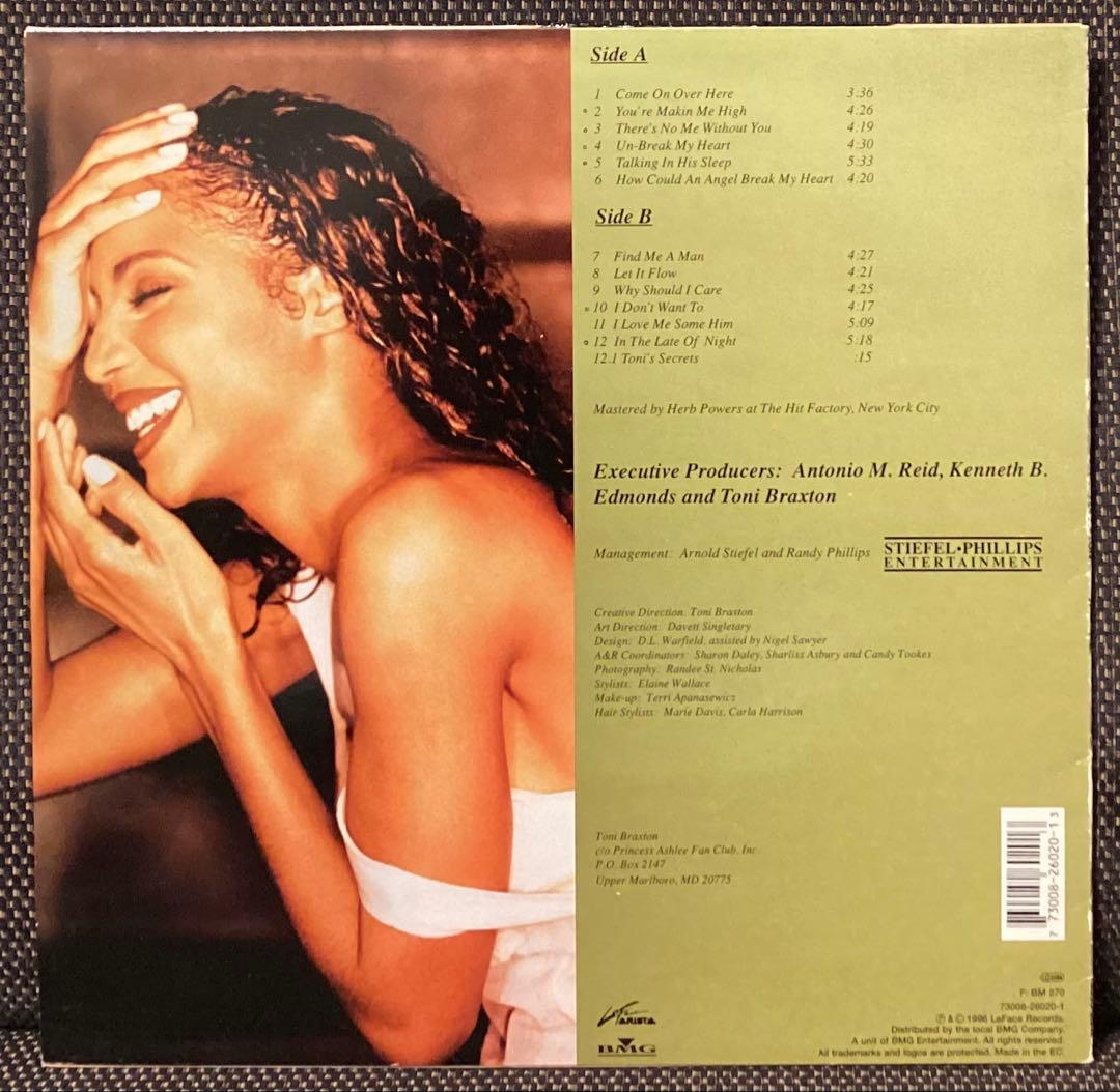 (USED)Toni Braxton Secrets 1996年オリジナル LP