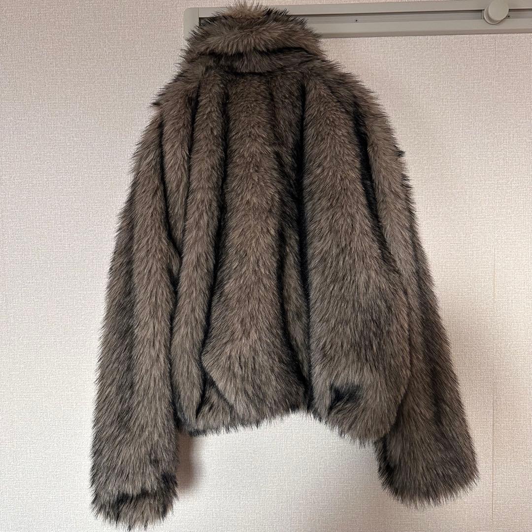 【新品】jeanasis MIXカラーファーブルゾン