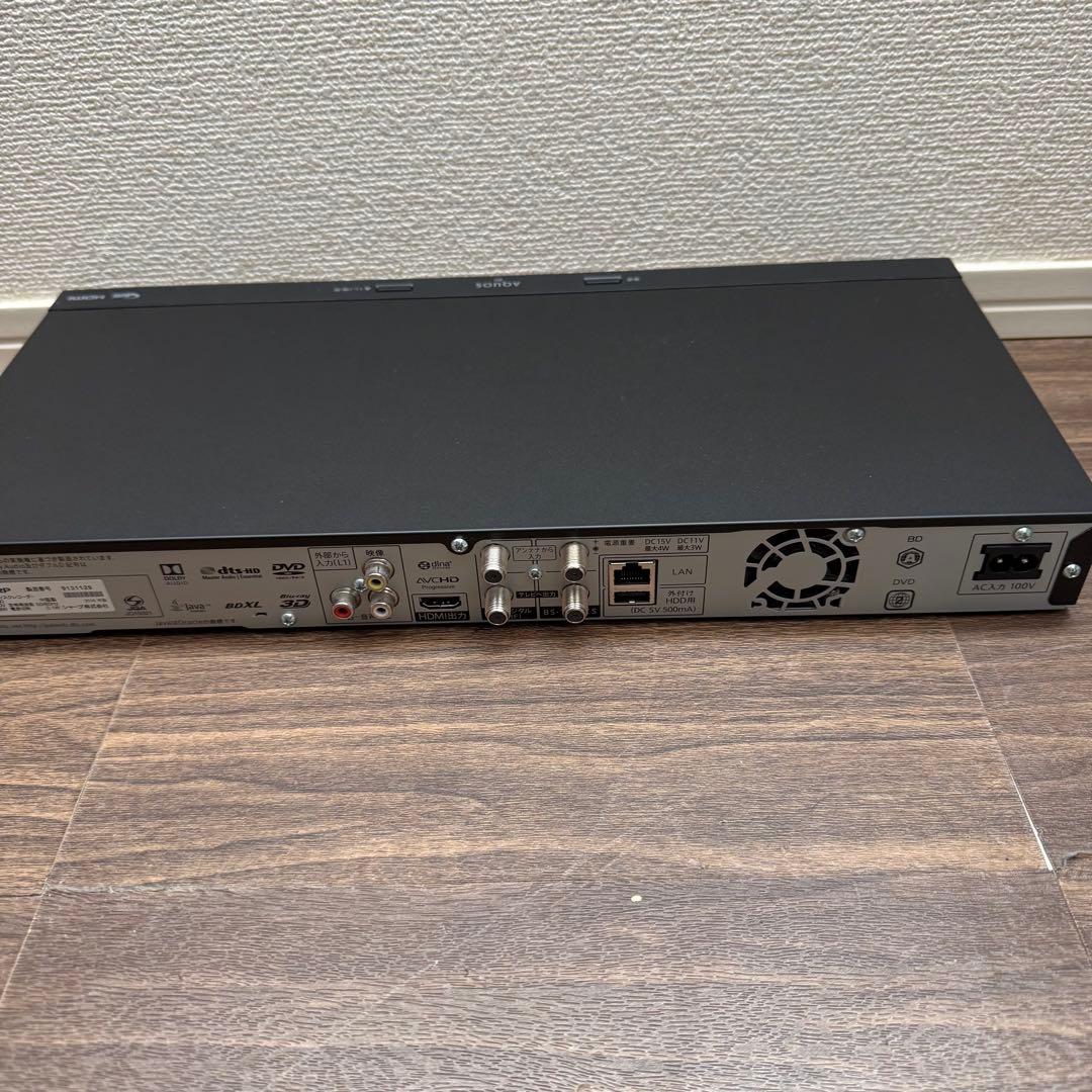 SHARP AQUOS BD-NW500 2TB シャープ アクオス